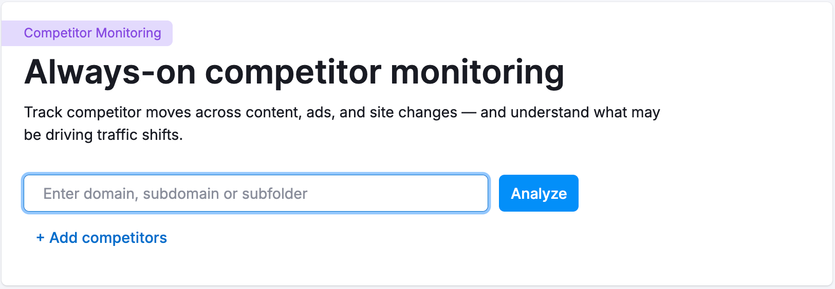 Competitor Monitoring image 3